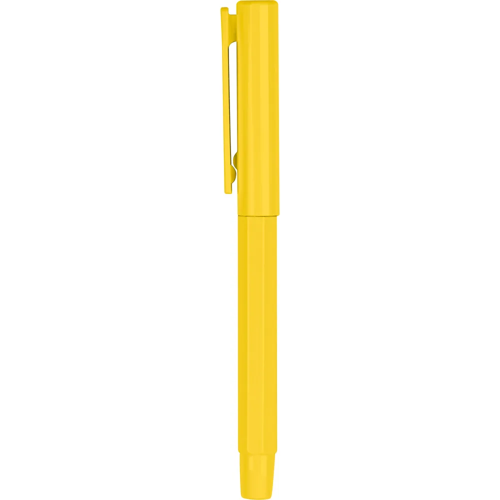 Plastik Jel Roller Kalem - Sarı